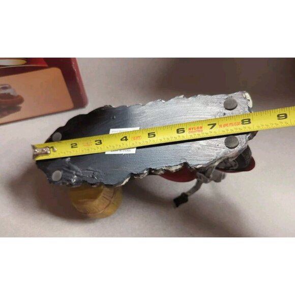 Spicy Rider Vintage Motorcycle Salt Pepper Shakers Saddle Bags Cold Cast Resin - Picture 3 of 4